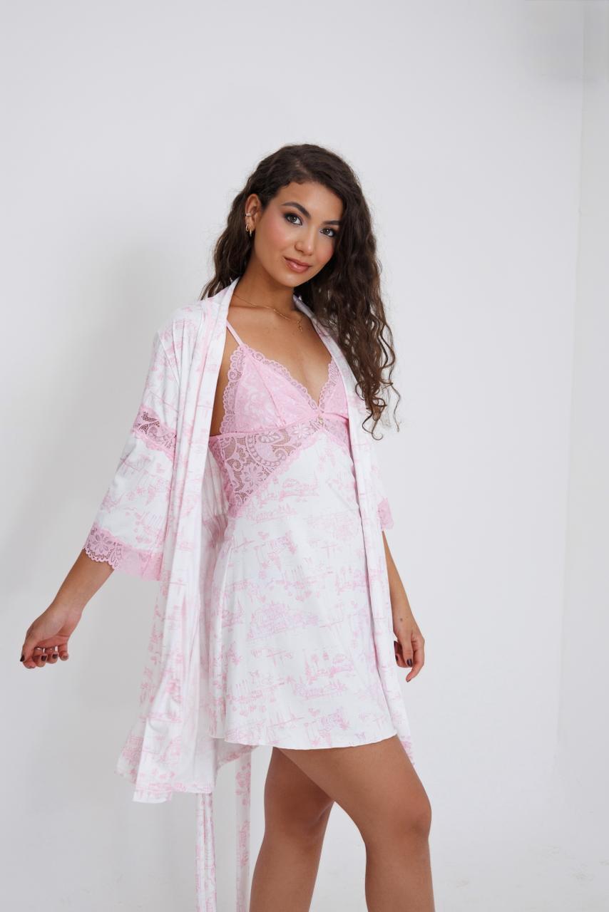 Conjunto com robe